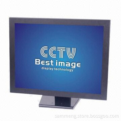 19-inch LCD CCTV Monitor with 3D Digital Comb Filter and Noise Reduction